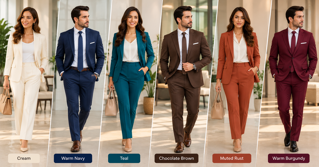 Best Interview Colors for Warm Undertones